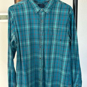 Men’s Prana, long sleeve button down size medium
